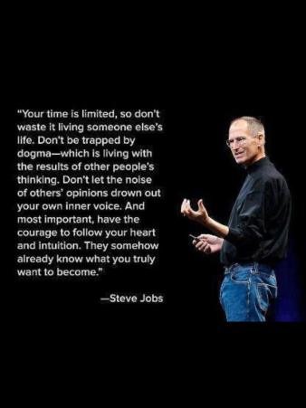 steve jobs - your time  is limited