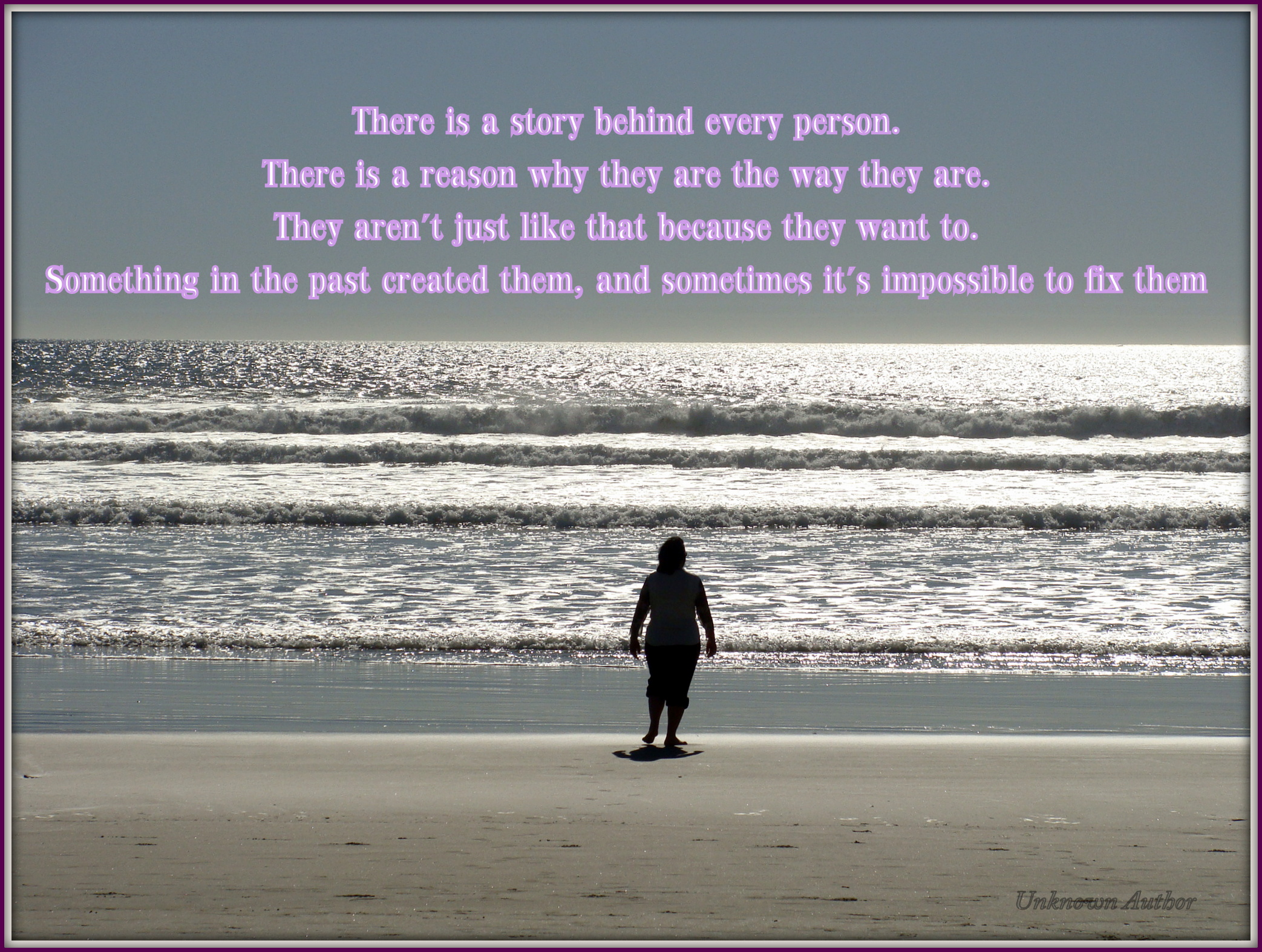 There is a story quote