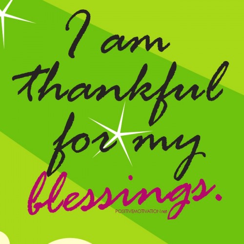 I am thankful