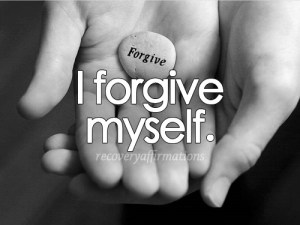 I forgive myself