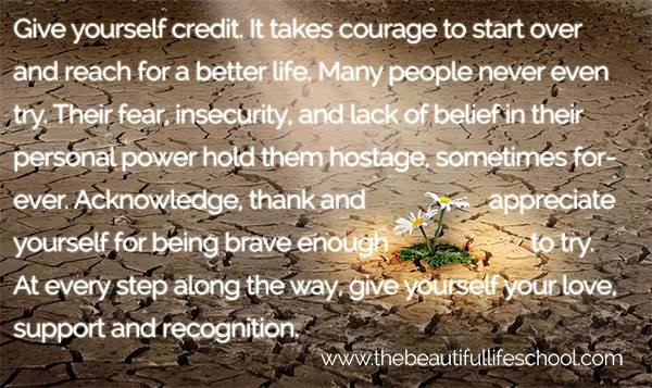 Give yourself credit