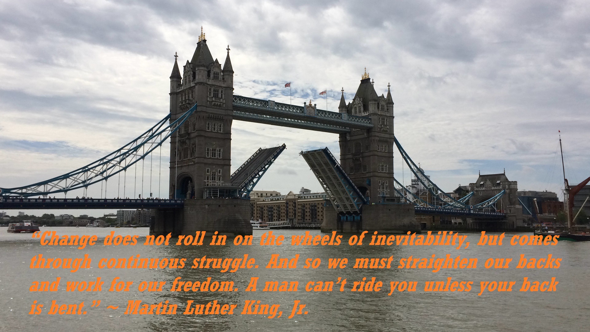 change does not roll quote